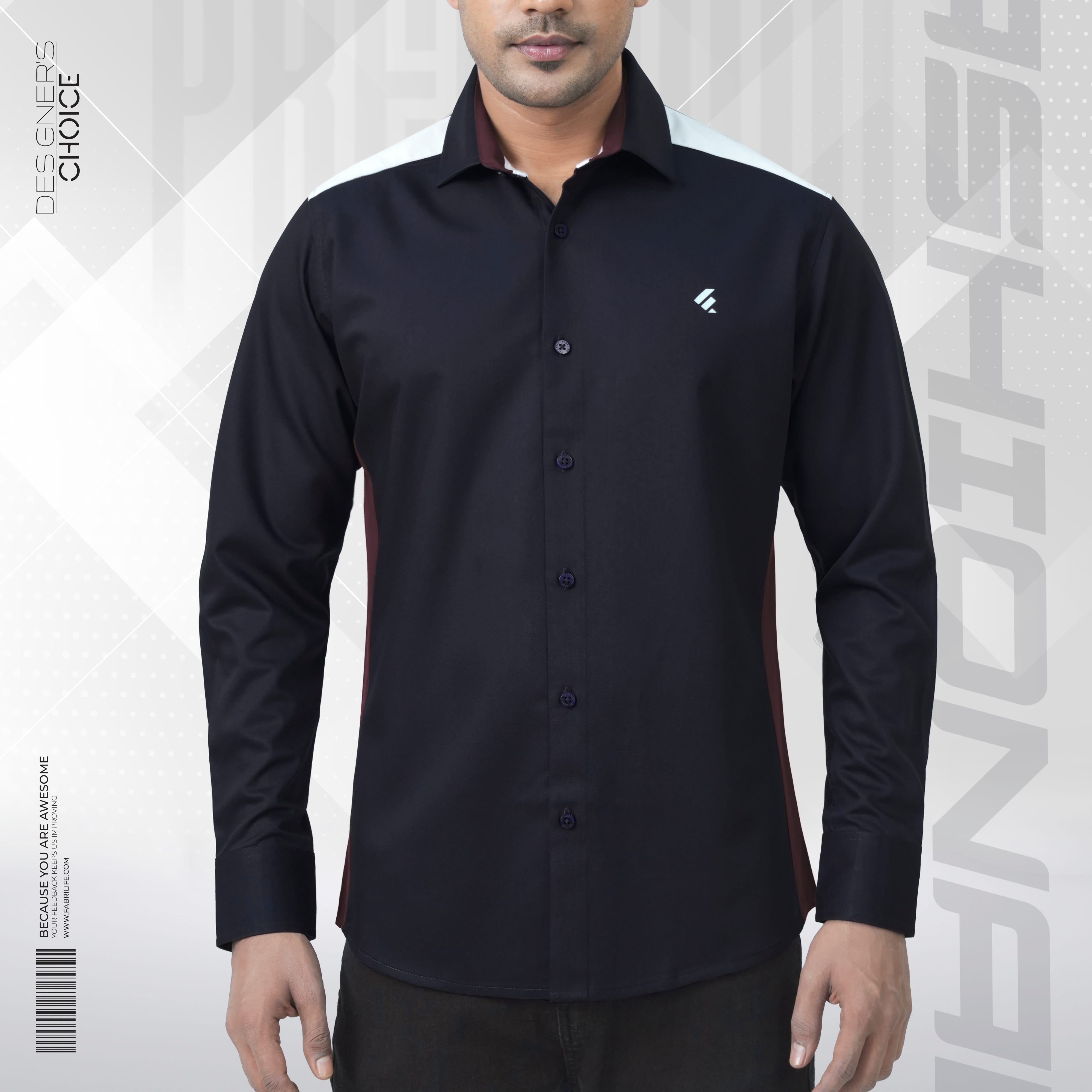 Mens Premium Casual Shirt - Nocturne