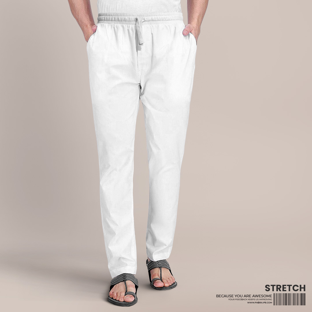 Mens Premium Pajama [Stretch] - White