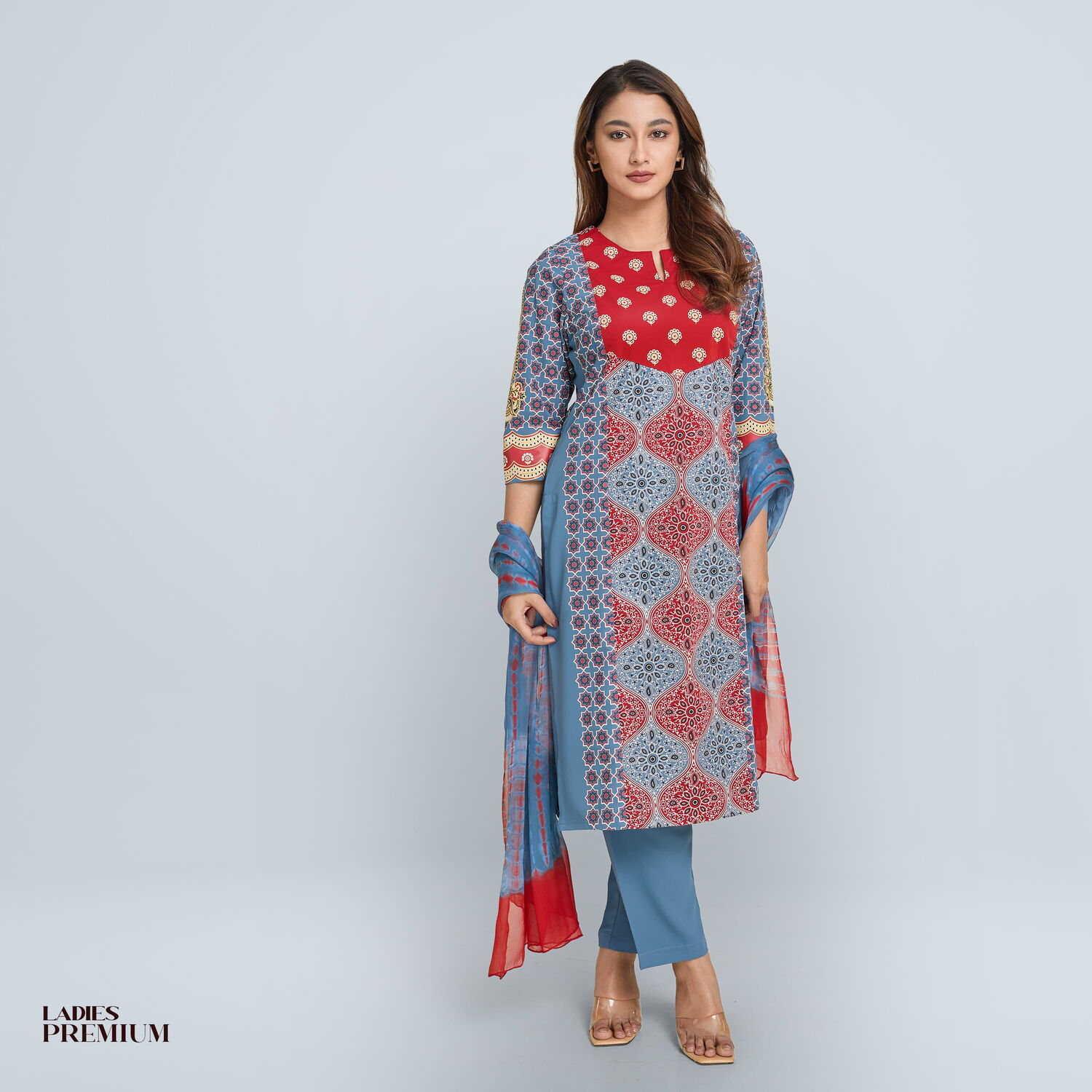 Womens Premium Salwar Kameez [3pcs] - Ethnica