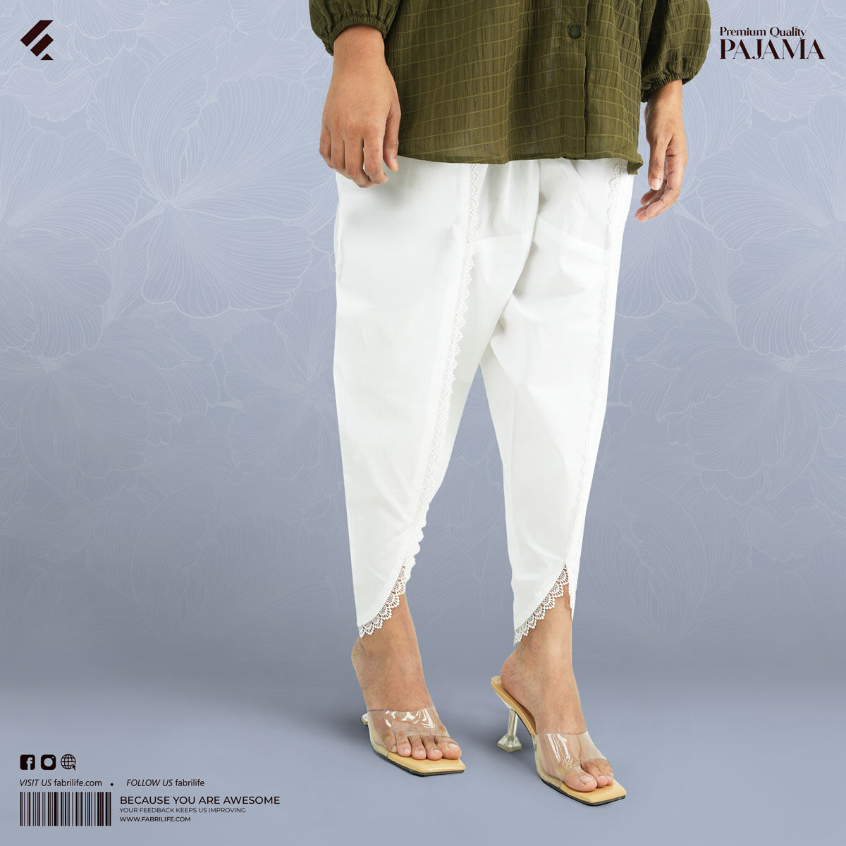 Women's Designer Edition Pajamas - White