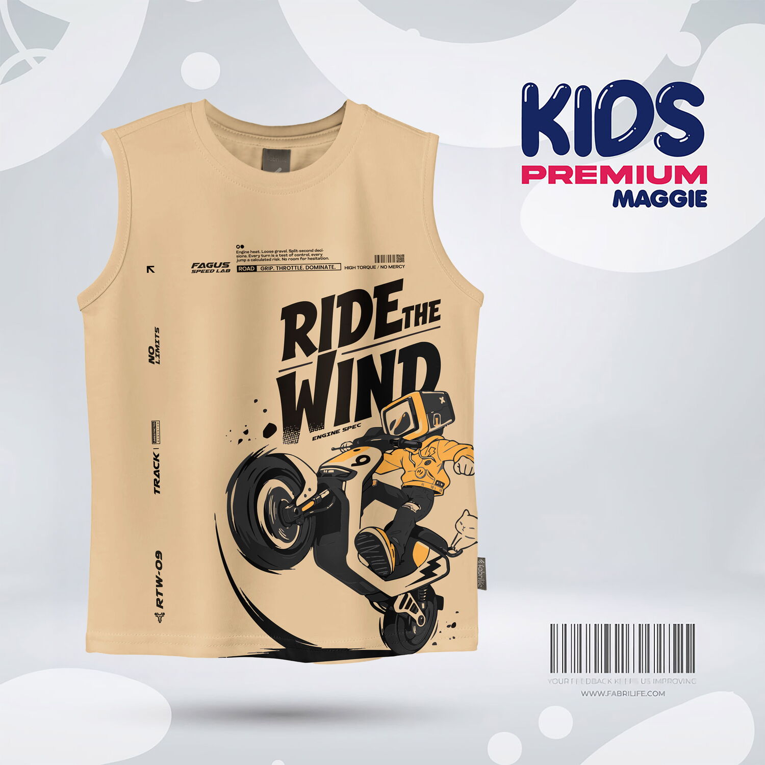 Kids Premium Maggie - Wind Rider